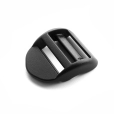 Пряжка трищелева 25 мм Woojin (Standard Release Curved Lock) чорна