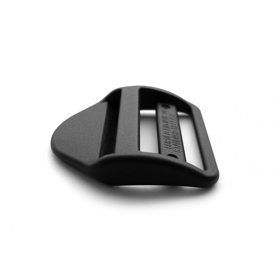 Пряжка трищелева 40 мм Woojin (Standard Release Curved Lock) чорна в наявності