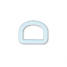 Полукольцо 25 мм Woojin (D-Ring) белое