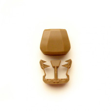 Кінцевик шнура Woojin (Mega Zip Clip) Coyote Brown