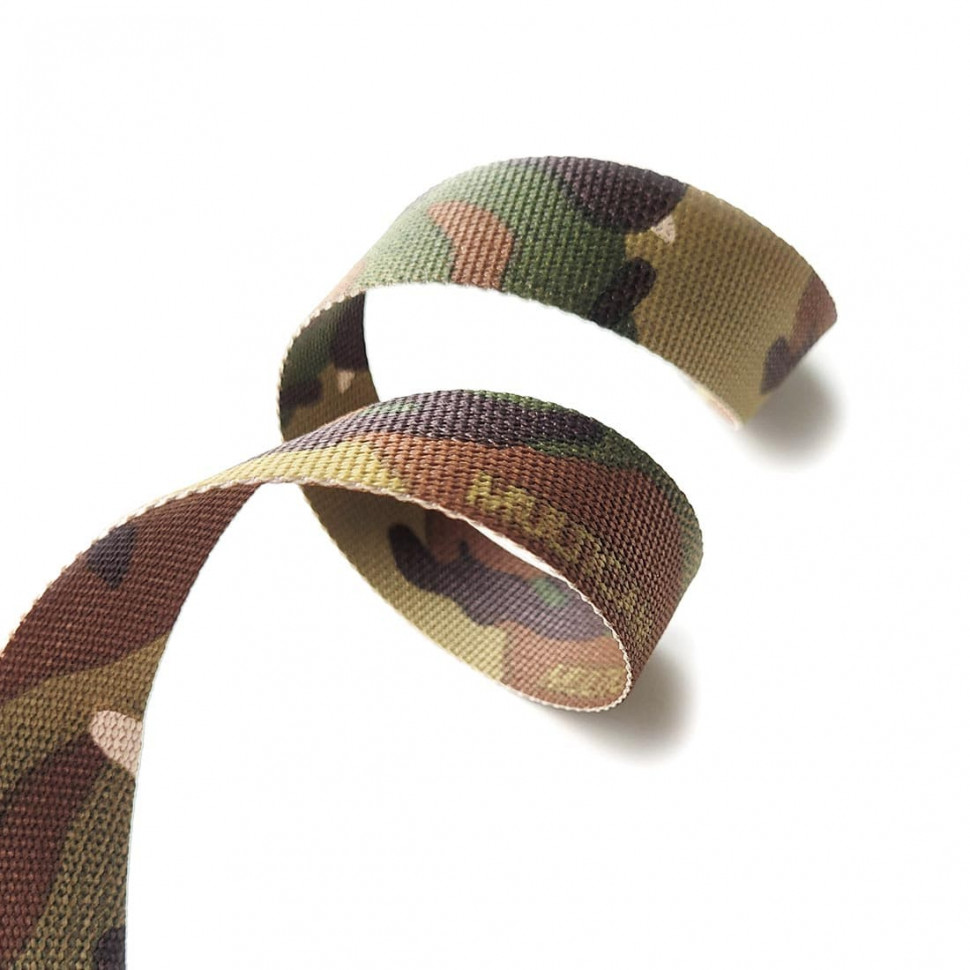 Стрічка 25 мм TEXCEL MultiCam® Original (Mil-Spec) двостороння в наявності