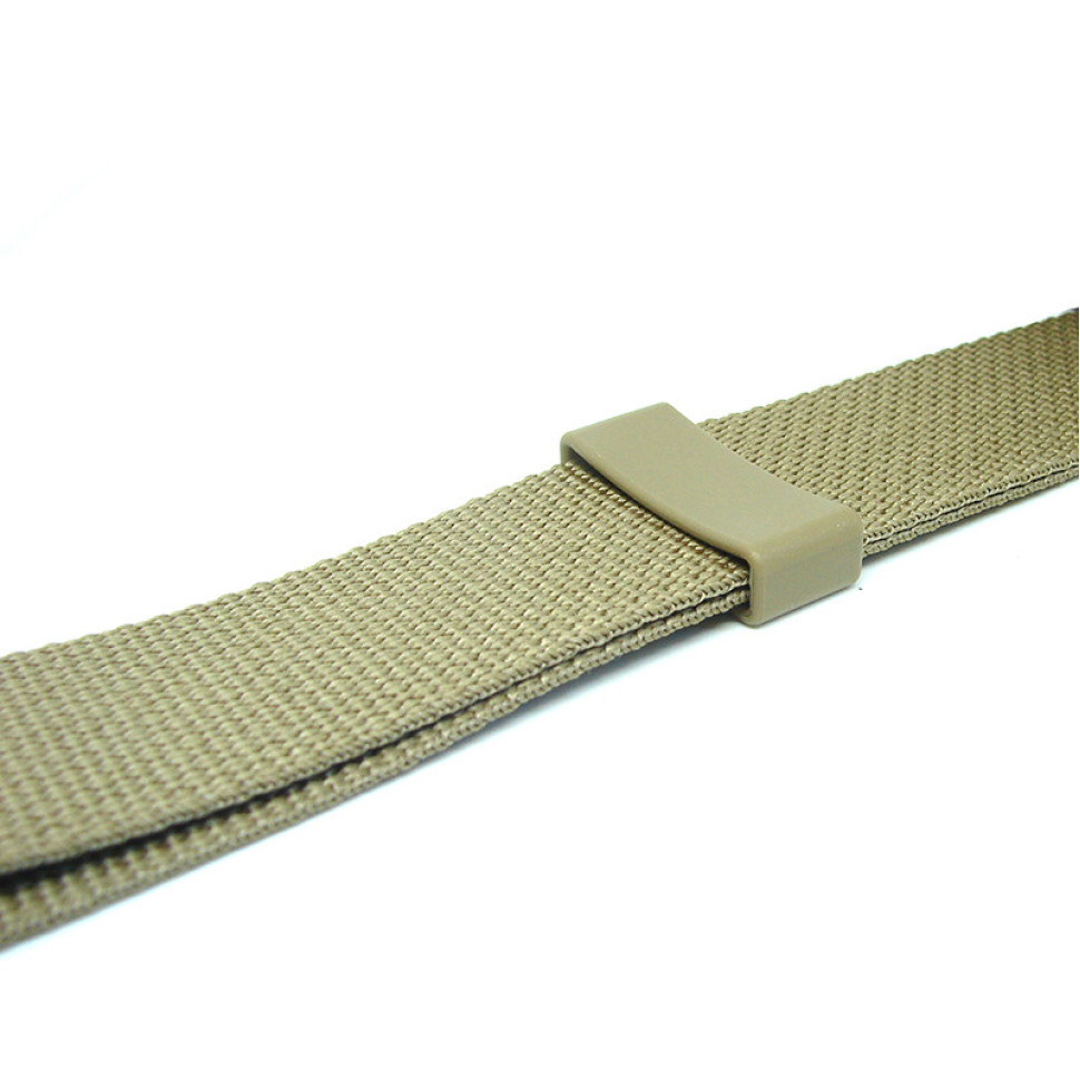 Фіксатор стрічки 25 мм Woojin (L/P Strap Keeper) тан в наявності