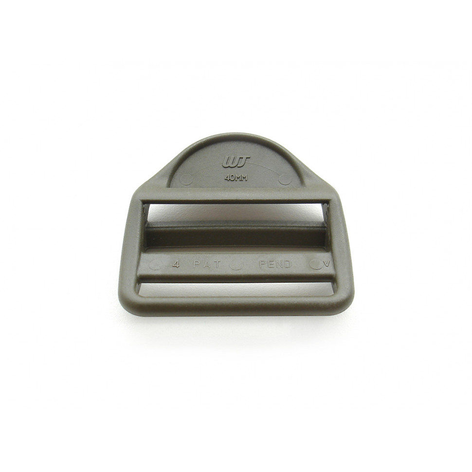 Пряжка трёхщелевая 40 мм Woojin (Curved Lock) OD Green в наличии