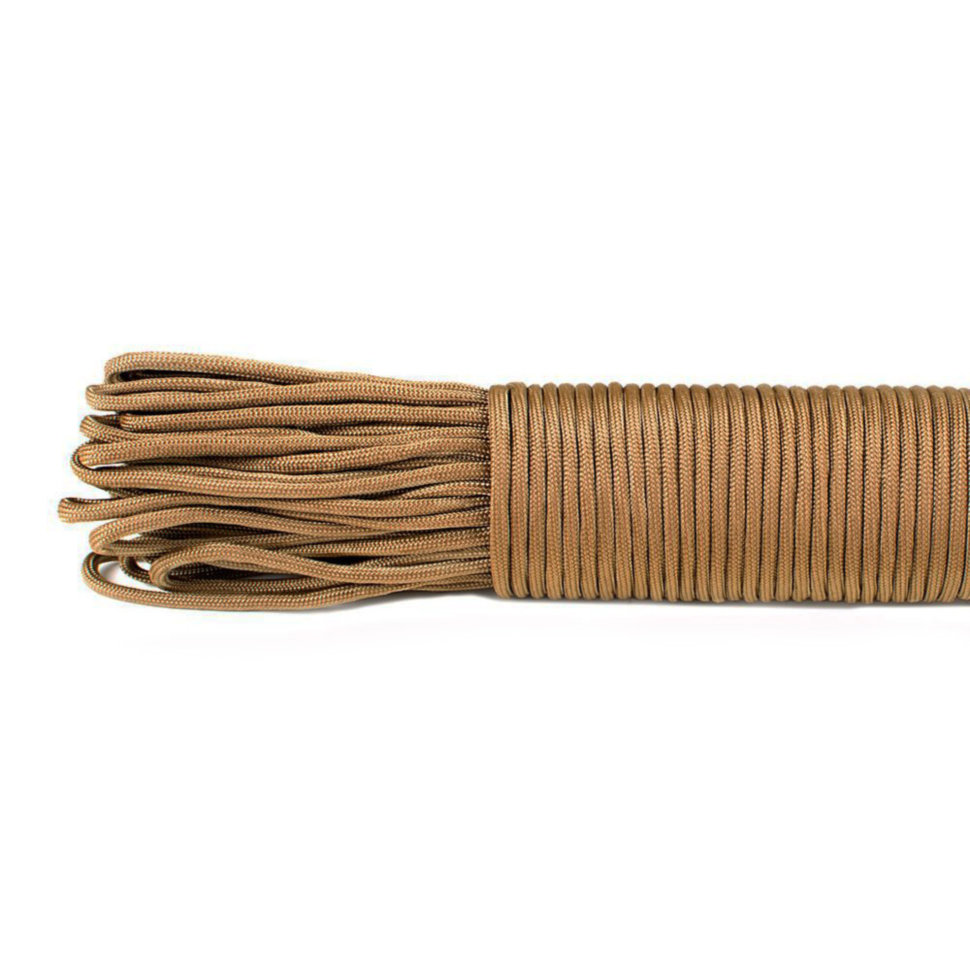 Паракорд 4.0 мм UA CORD (550) Coyote Brown (012) в наявності