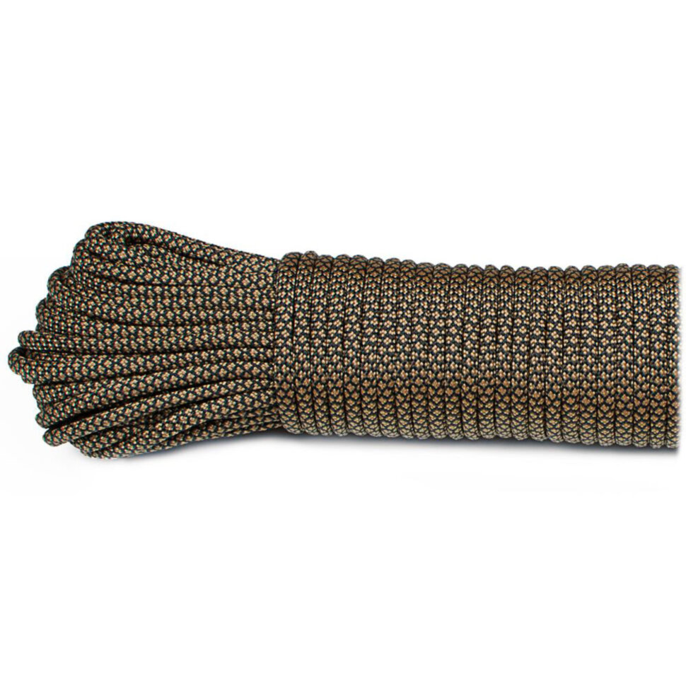 Паракорд Fibex Nylon Paracord 550 Type III (310 coyote brown snake) в наявності