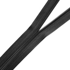 Блискавка спіральна Т-8 MAX Zipper чорна