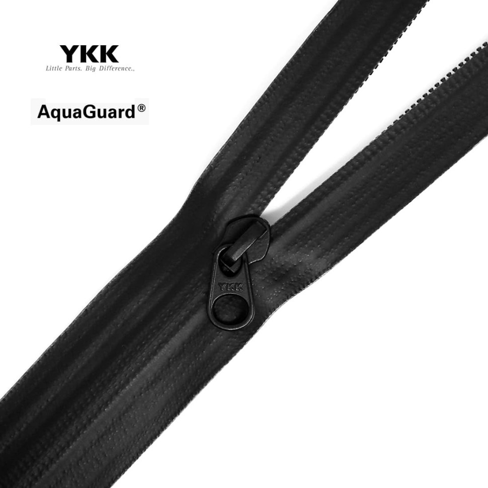 Блискавка спіральна Т-5 YKK (AquaGuard®) чорна (580) в наявності