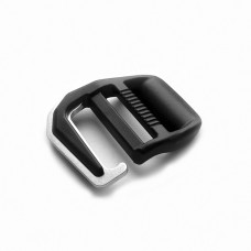 Пряжка компресійна 25 мм (Metal Tension Hook) WOOJIN (right) чорна
