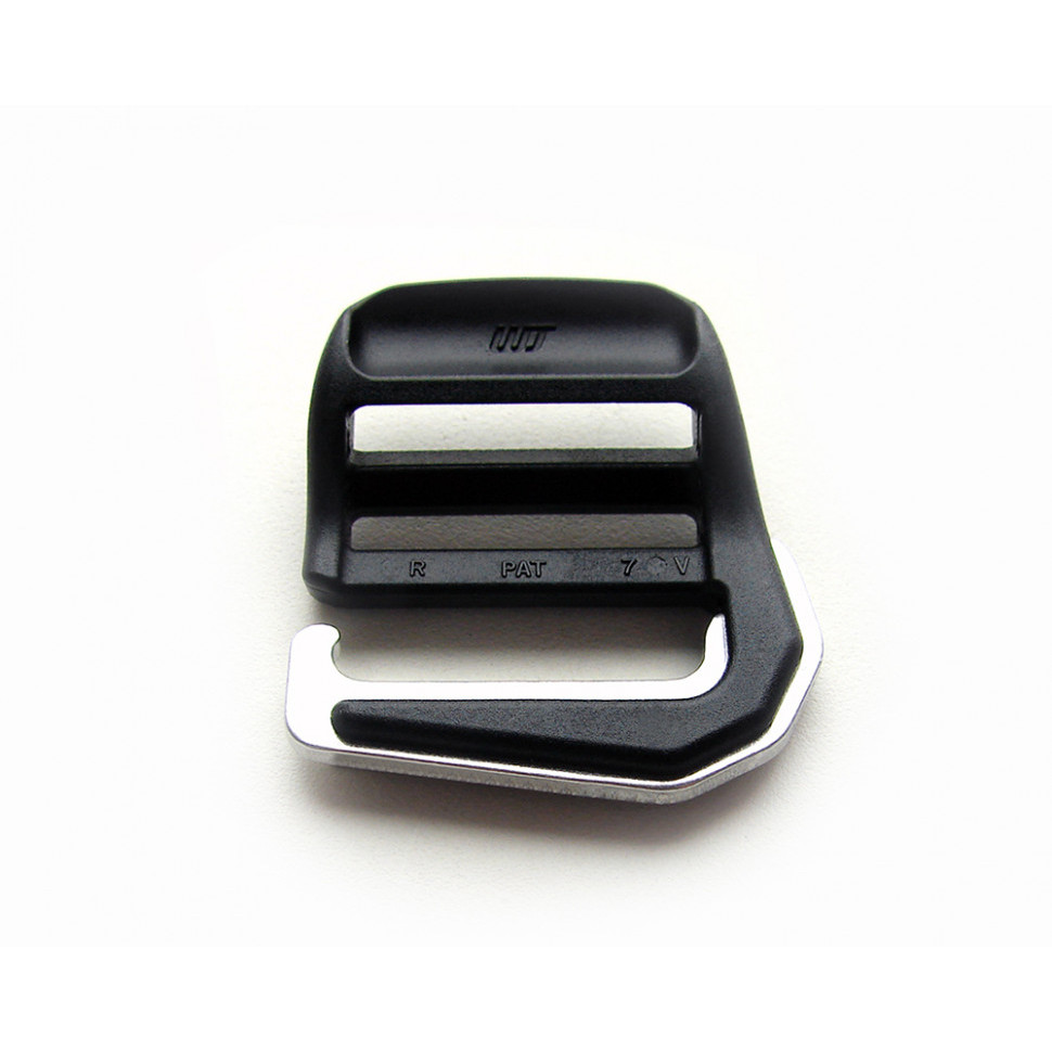 Пряжка компресійна 25 мм (Metal Tension Hook) WOOJIN (right) чорна в наявності