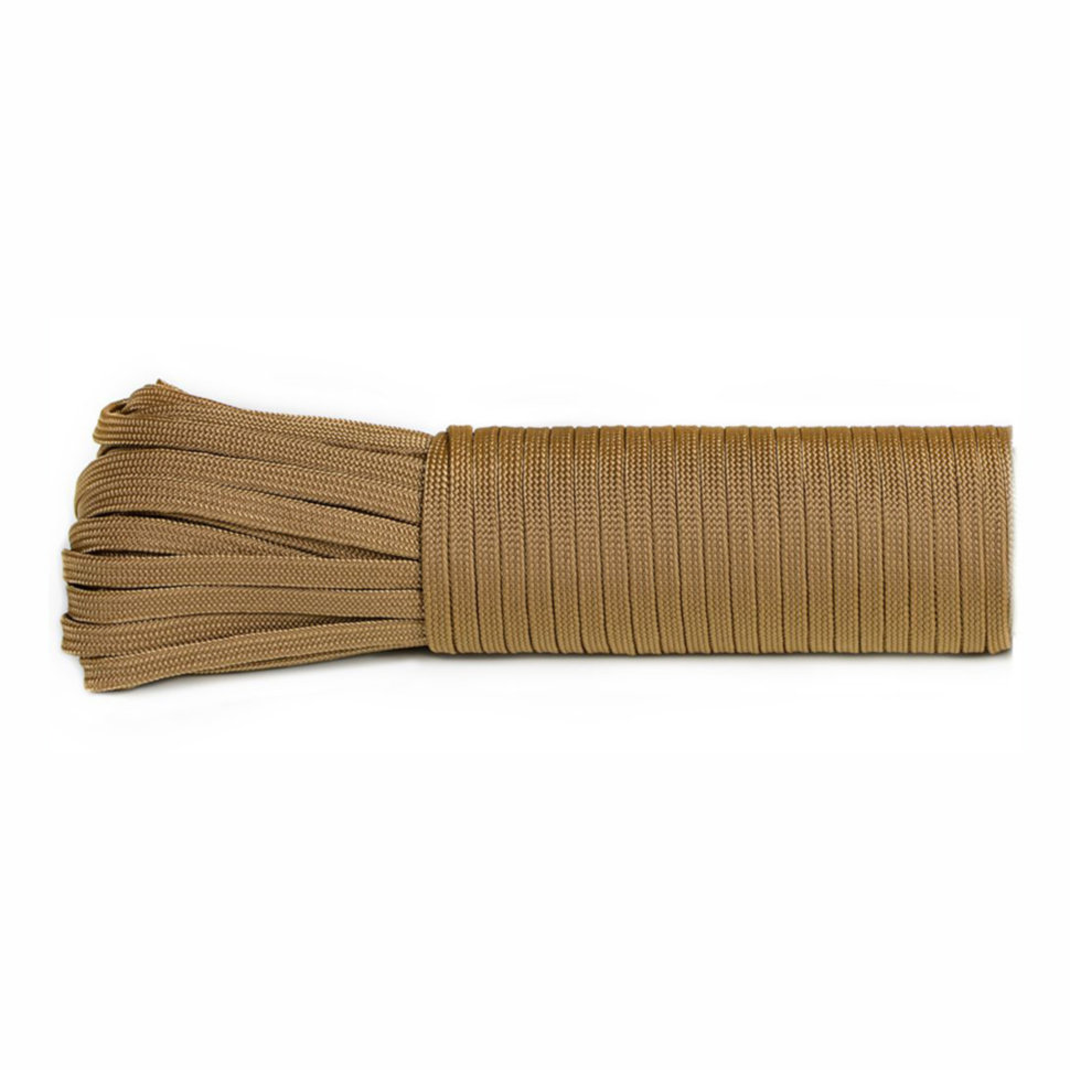 Паракорд без сердечника Fibex Nylon Coreless Paracord (012-Н coyote brown) в наявності