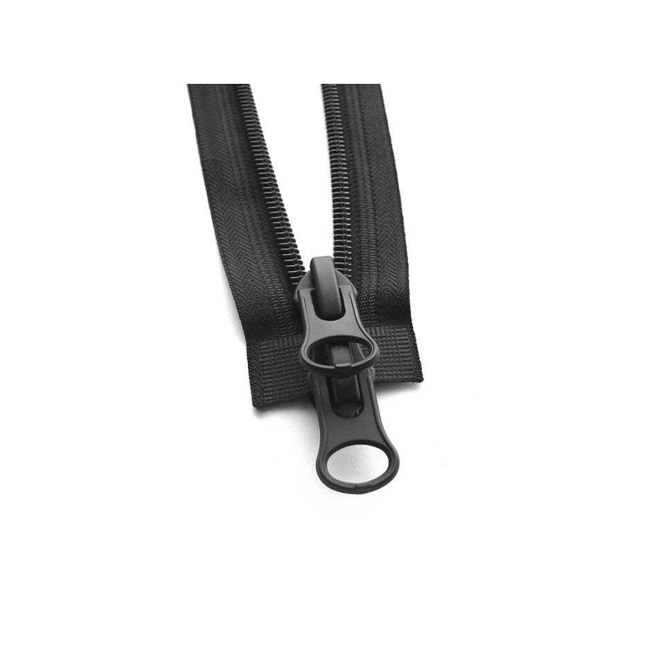 Блискавка спіральна 90 см Max Zipper T-8 (чорний) 2 бігунки в наявності