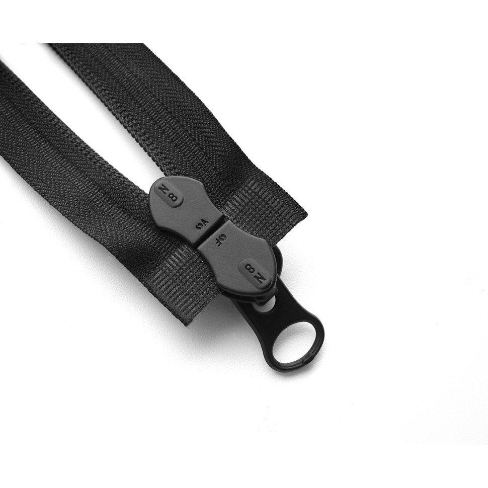 Блискавка спіральна 90 см Max Zipper T-8 (чорний) 2 бігунки в наявності