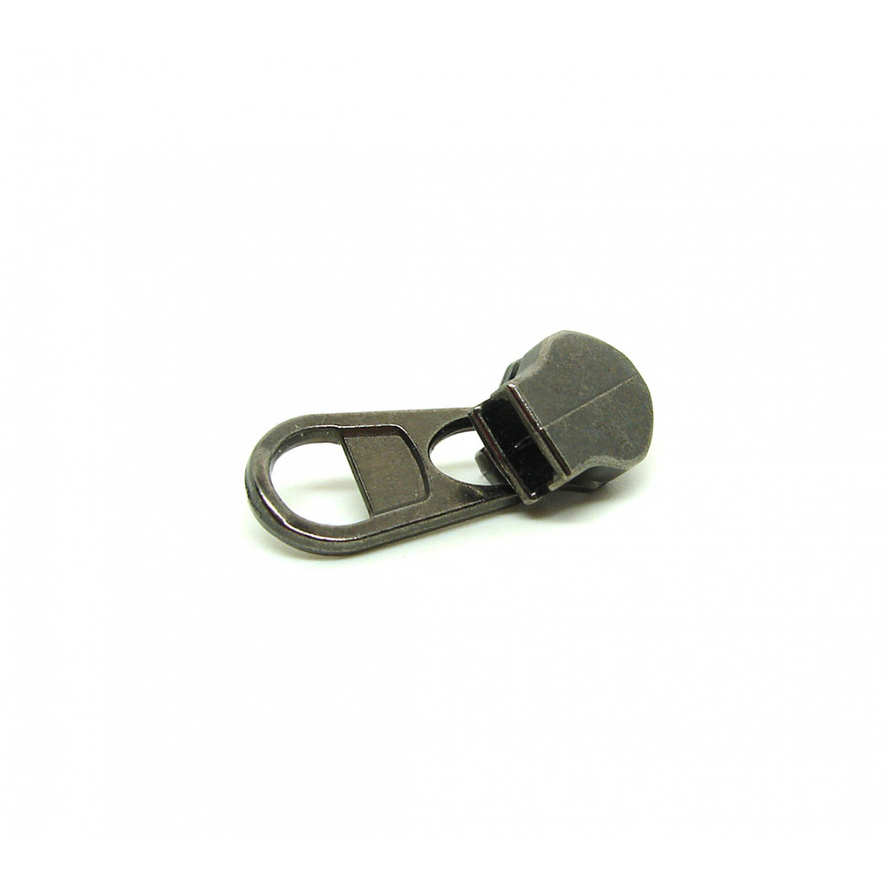 Бігунок для блискавки Т-5 Non-Lock реверсний (Max Zipper) посилений black nickel в наявності